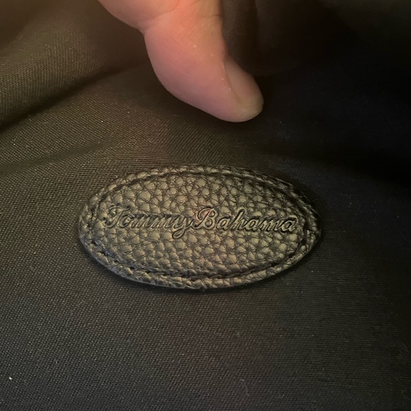 Tommy bahama dark camouflage black & grey multi pocket backpack! - Picture 13 of 13